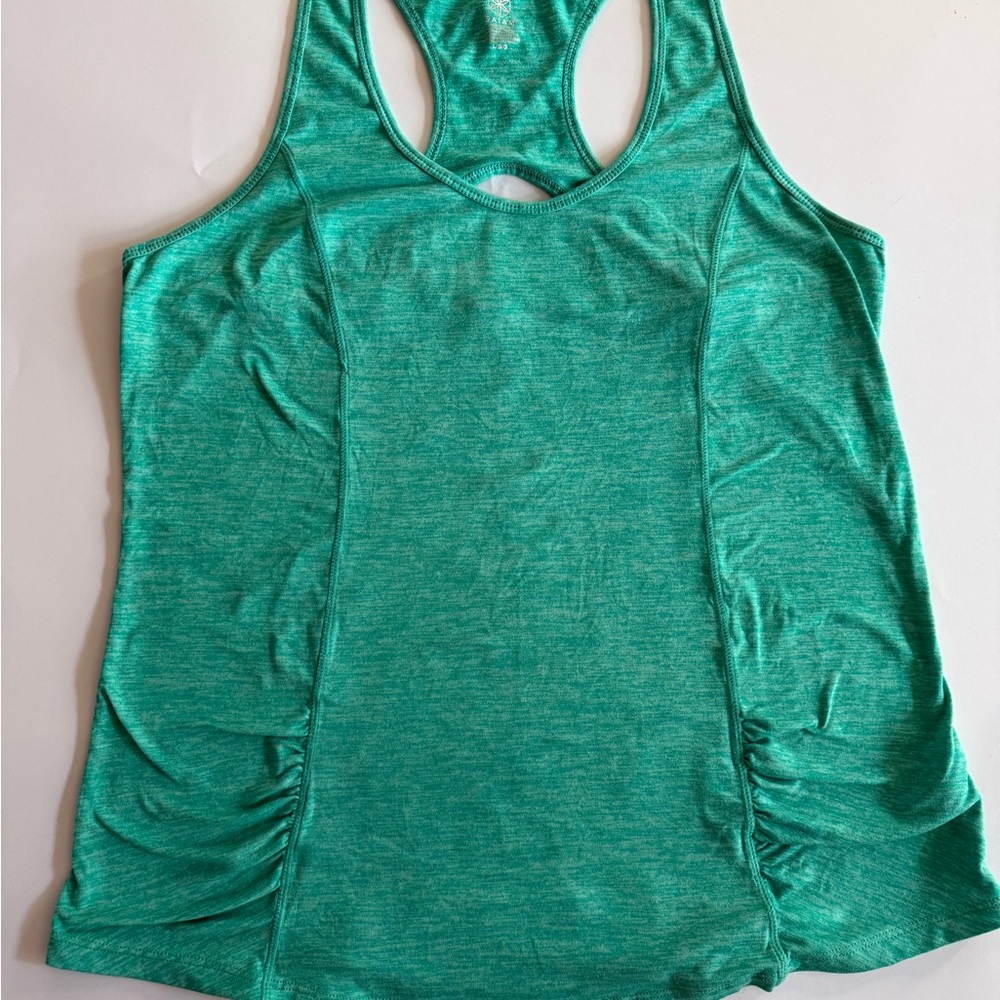 GAIAM Teal Racerback Tank Top